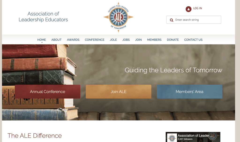 Association of Leadership Educators